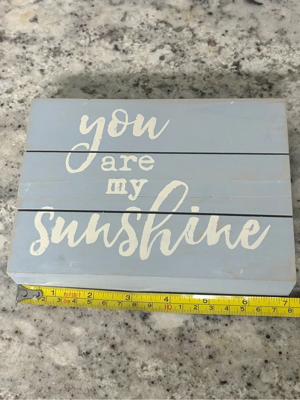 🎒BTS SALE📚 Collins You Are My Sunshine Wood Box Sign Gray Farmhouse Decor